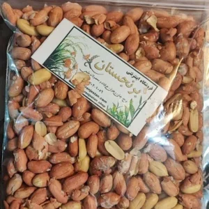 بادام زمینی آستانه اشرفیه درجه یک سایز ۱ ( بسته نیم کیلویی)